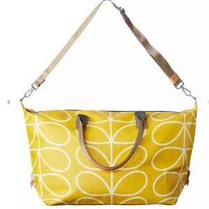 NWT Orla Kiely Linear Stem Holdall, Dandelion
